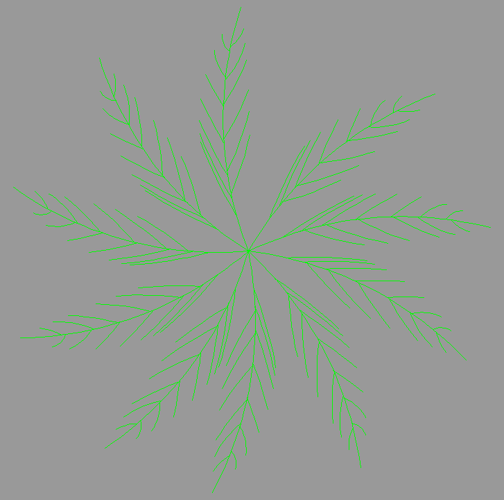 Bloque Autocad Vista de Árbol Color 43 en Planta